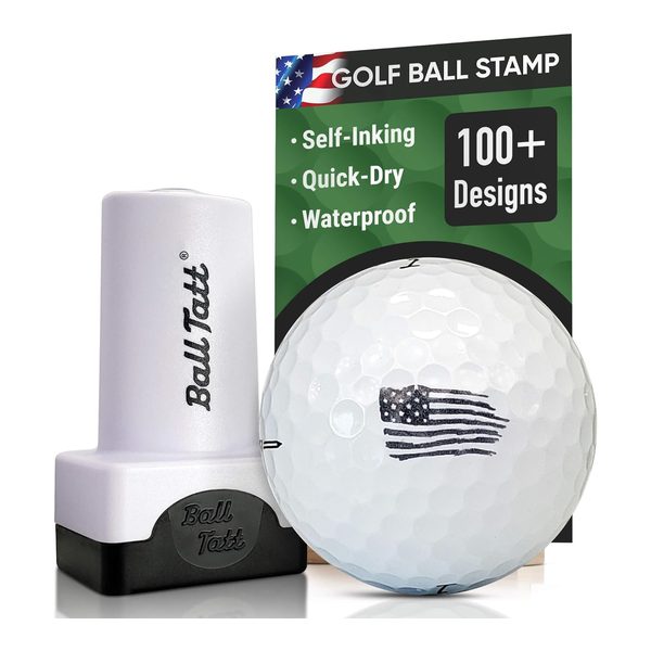 Golf Ball Stamp – American Flag